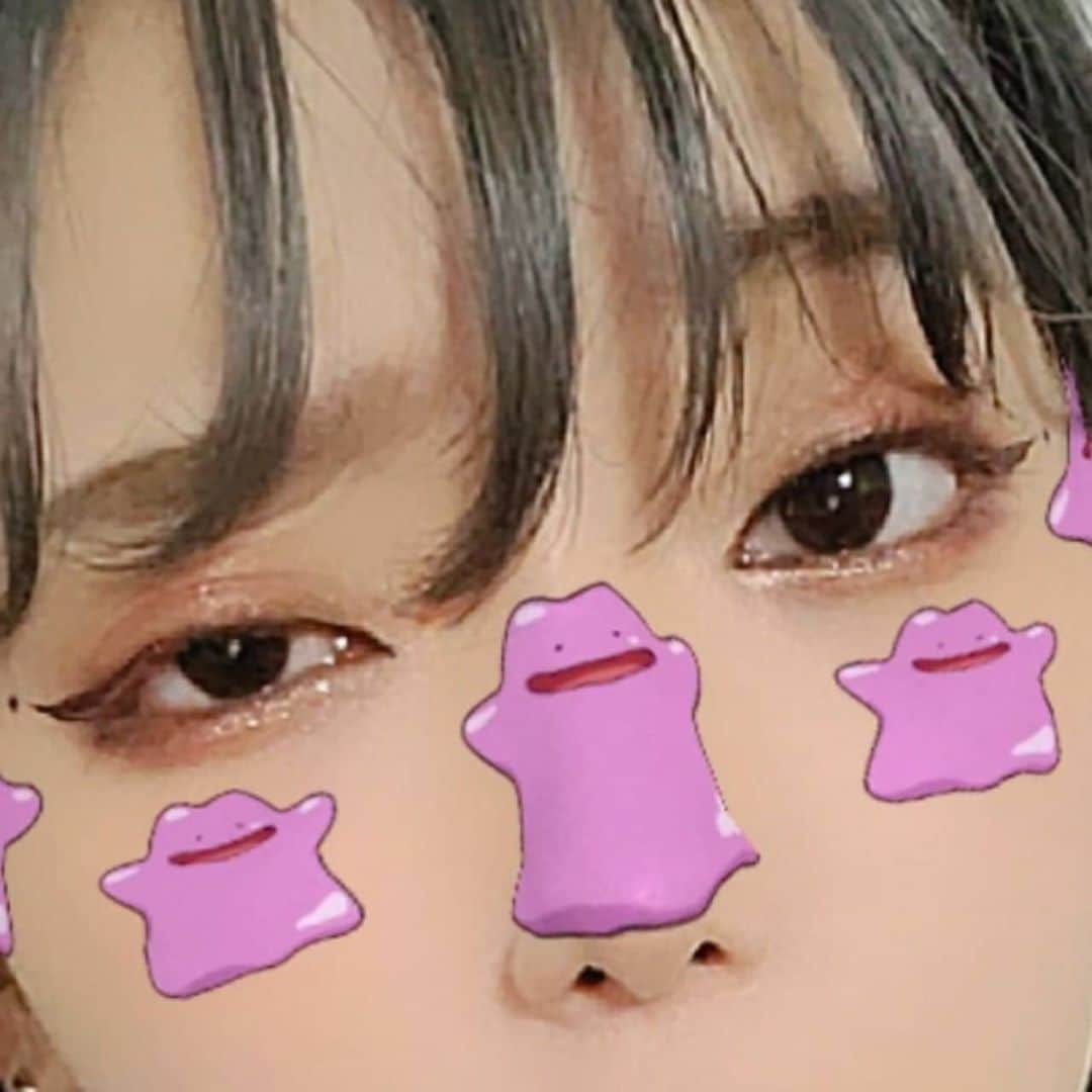 mam（まむ）のインスタグラム：「🤡🤡🤡🤡🤡  Lip:@3ce_official フラッシュリップティント MAROON FLUSH」