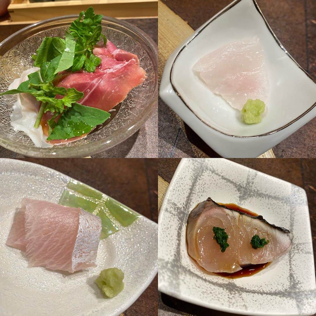 上本昌代さんのインスタグラム写真 - (上本昌代Instagram)「南青山まさみつさんに初訪問🍤 貴重で贅沢な天ぷら劇場を初体験…。 天ぷらに辿り着くまでの一品料理、説明、どれもこれも素晴らしくて。 食べても食べてももっと食べたくなる天ぷら…ブリッジする海老…こんなに美味しいレンコンはじめて食べた🥺💓天ぷらって野菜の美味しさをこんなにも引き出すんだなぁ… 最後のカレーうどんまで辿り着きたかったので少なめをリクエストして挑み何とかゴールできました🎉カツサンドも食べれて本当シアワセ🤤 またいつか行けたら良いなぁ…☺️  #南青山まさみつ #まさみつ #てんぷら #tempura #tenpura #和食 #japanesefood #幸せ💓 #美味しいものは人を幸せにする #デブ活 #ごちそうさまでした #感謝 #食欲の秋 #食の備忘録」11月6日 16時04分 - masayomai