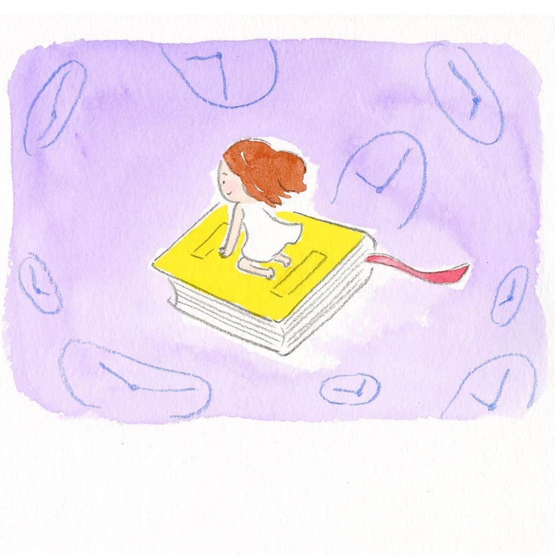 のインスタグラム：「辻村深月さんの毎日小学生新聞連載中のコラムの挿絵」
