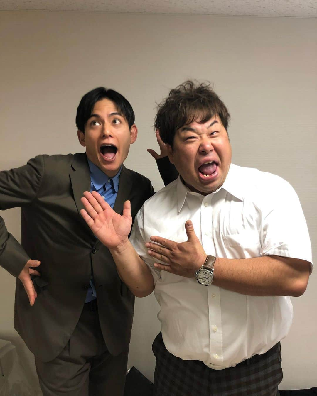 岩橋良昌さんのインスタグラム写真 - (岩橋良昌Instagram)「榊原てっちゃん 漫才ありがとう #コンビ名は46分の2 #流石でした #吉本坂 #nextCIAO #定期公演 #よしもと有楽町シアター #またこのユニットでなんかやりたい」11月6日 21時46分 - maeeeeen1084