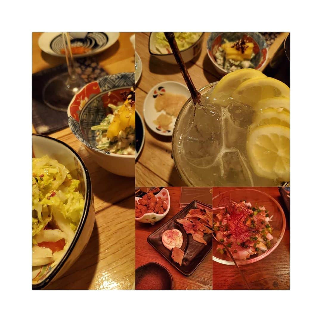 今藤霧子のインスタグラム：「最近食べた美味しい料理💕😆 Delicious food I ate recently🍢🍛」