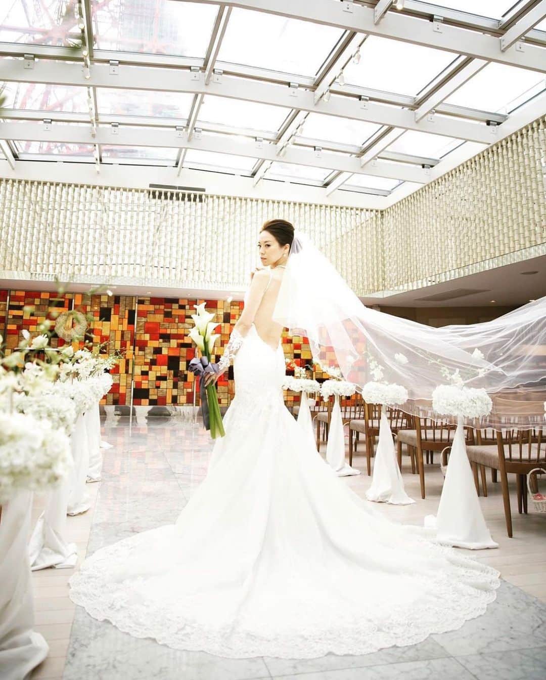 東京タワーの麓の結婚式のグルメインスタ