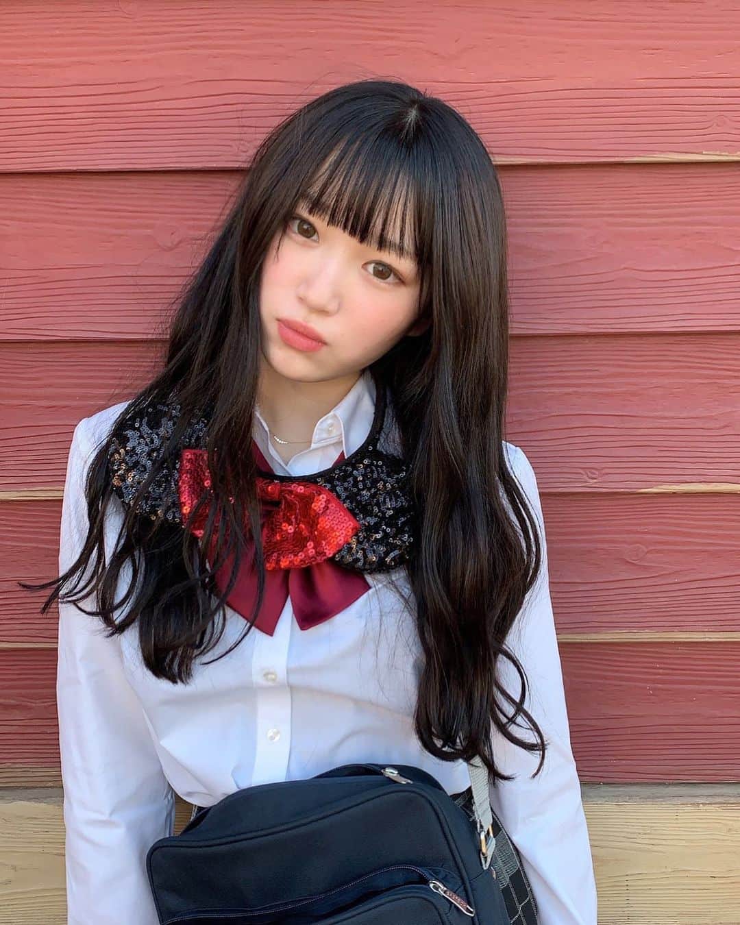 平野夢来（ゆぴぴ）のインスタグラム：「🎀  いんすたのーまる #ディズニー」