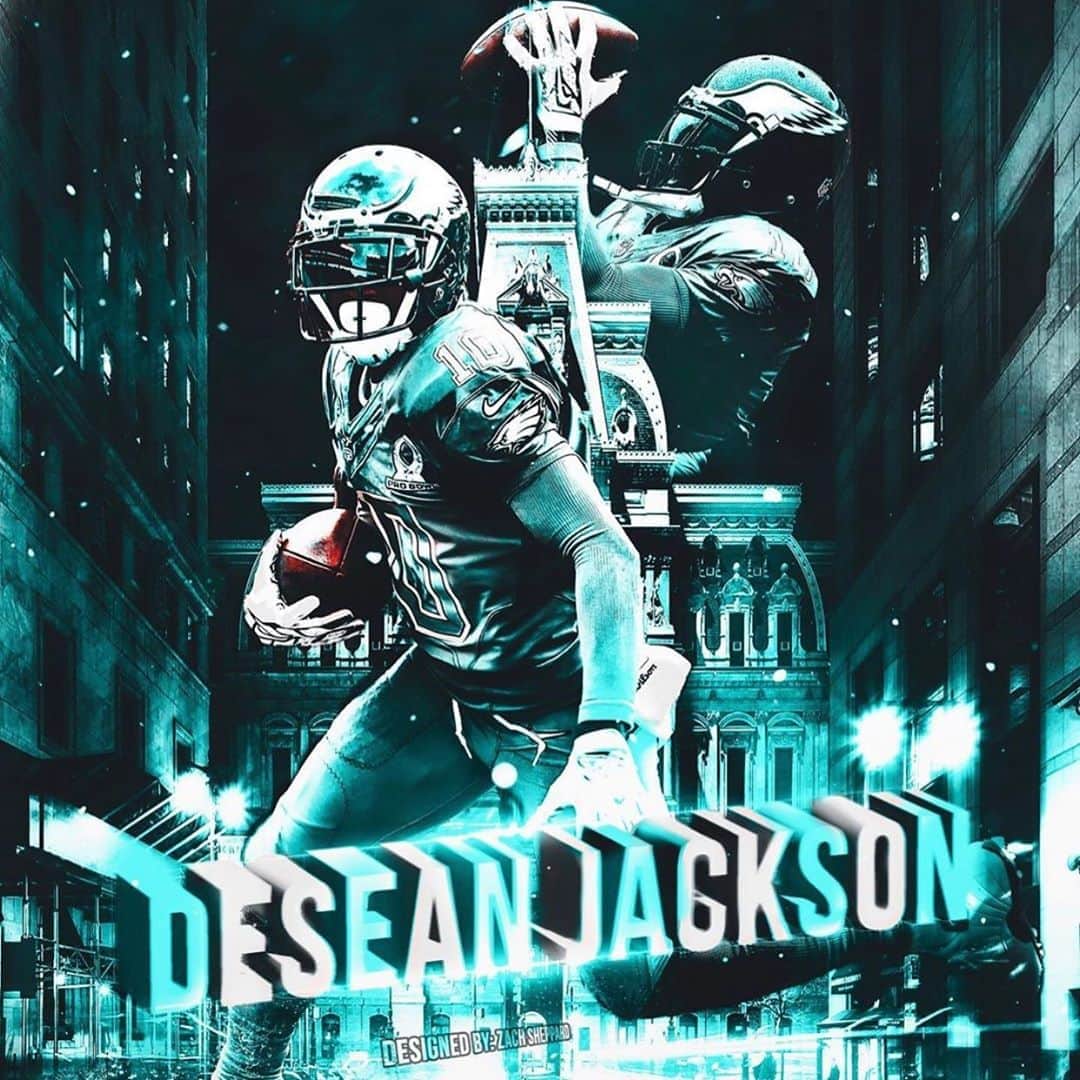 デショーン・ジャクソンのインスタグラム：「4ever legendary 💪🏾」