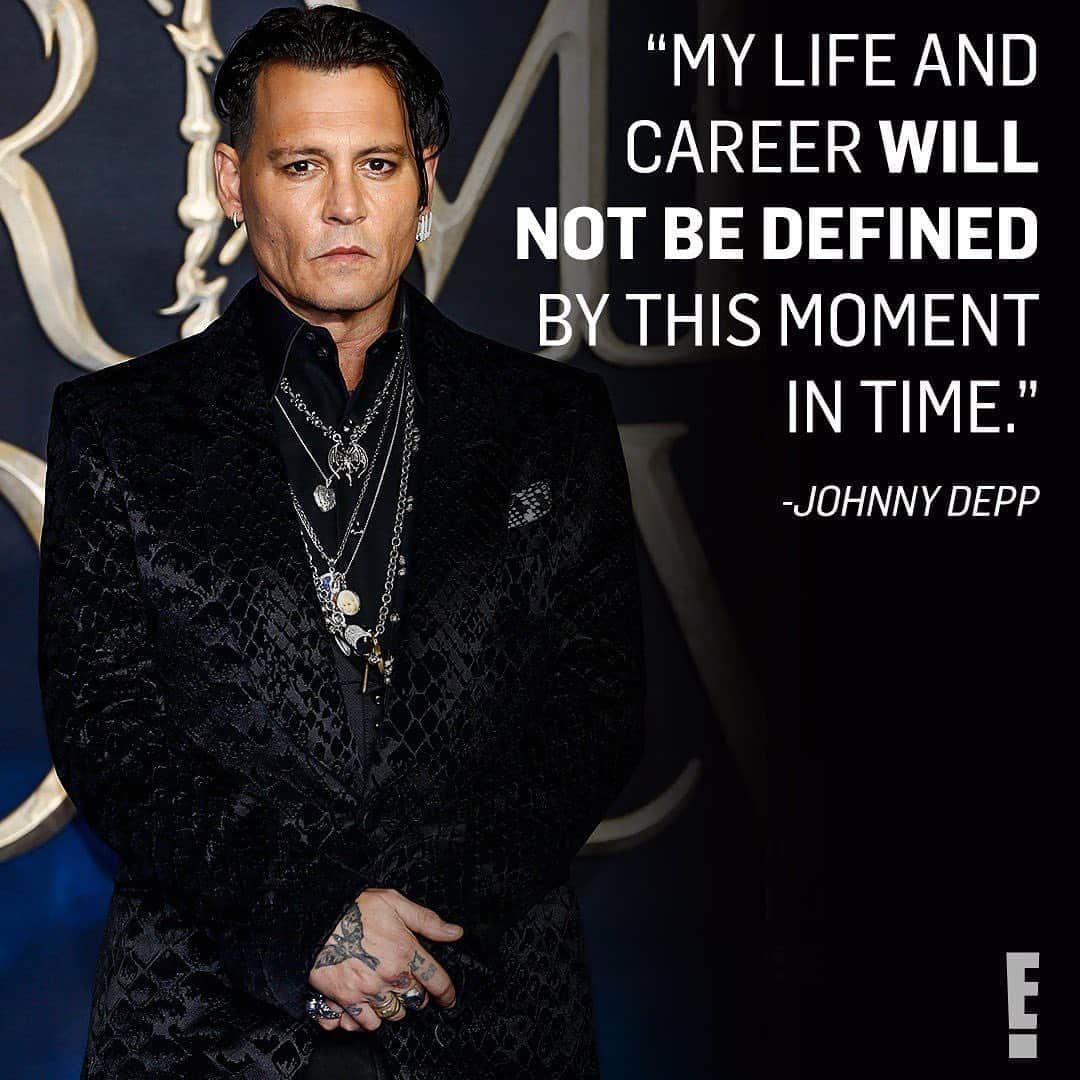 E! Onlineさんのインスタグラム写真 - (E! OnlineInstagram)「Johnny Depp has been forced to exit the upcoming third #FantasticBeasts film after losing his libel case involving allegations of assault made by ex-wife Amber Heard. Link in bio for both his and Warner Bros’ statements. (📷: Getty Images)」11月7日 5時46分 - enews