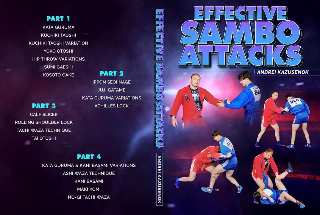 石井慧のインスタグラム：「My friend @andreikazusenok is Sambo world champion, Judo Olympian, and leglock specialist. Check out his new DVD with @bjj.fanatics @judo.fanatics to learn from his amazing skillset. Link in comment.  #sambo #judo #grappling #bjj #leglocks  #leglocker #takedown」