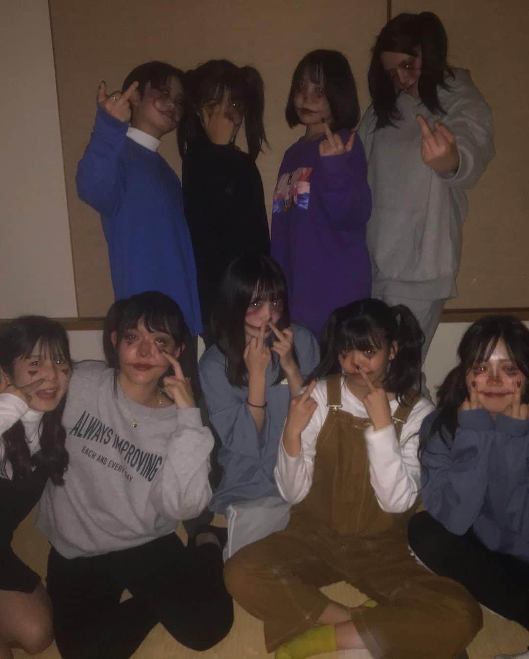 青木花のインスタグラム：「ﾄﾘｯｸｵｱﾄﾘｰﾄ！」