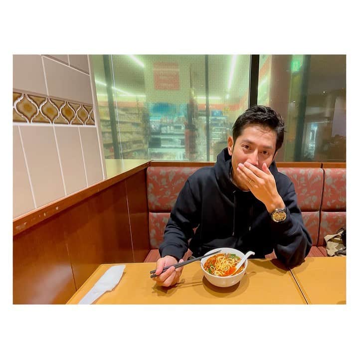 肥野竜也のインスタグラム：「【味仙】﻿ ﻿ ﻿ 人生２回目の「味仙」✨﻿ 台湾ラーメン…辛いよ〜💦﻿ でもまた食べたくなる味なんだよなぁ🤔💕w﻿ ﻿ ﻿ #肥野LIFE﻿ #味仙﻿ #台湾ラーメン﻿ #そんなに辛いの得意じゃない﻿ #でも食べたくなる味」