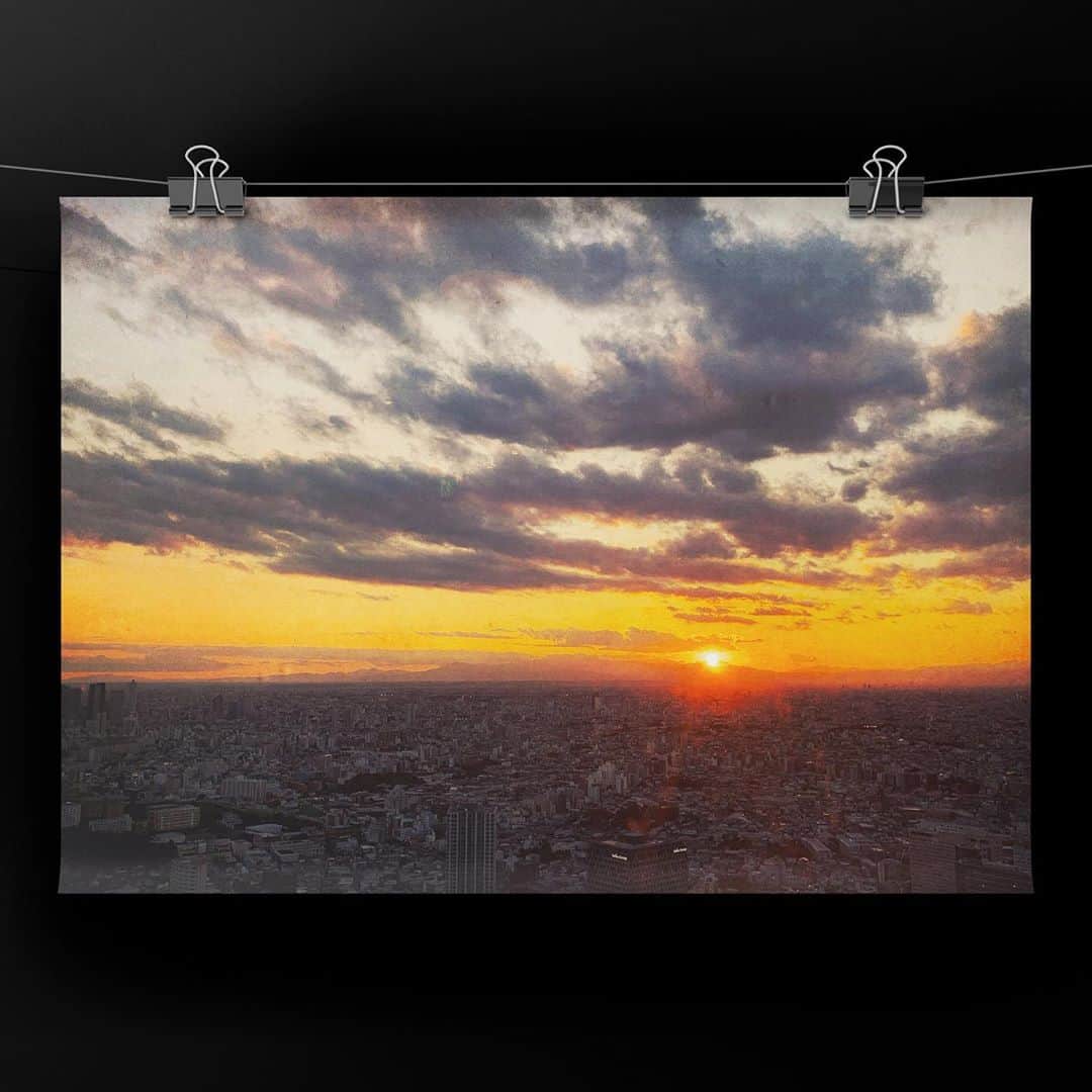 のインスタグラム：「今日も一日お疲れ様でした☆  おやすみなさい🌙  #夕焼け #sunset #japan #tokyo」