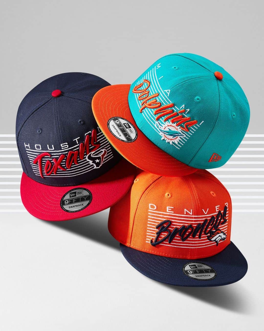 ニューエラ・キャップのインスタグラム：「Bringing back the styles of the past, the NFL Retro collection can be yours now at neweracap.com . Link in bio」