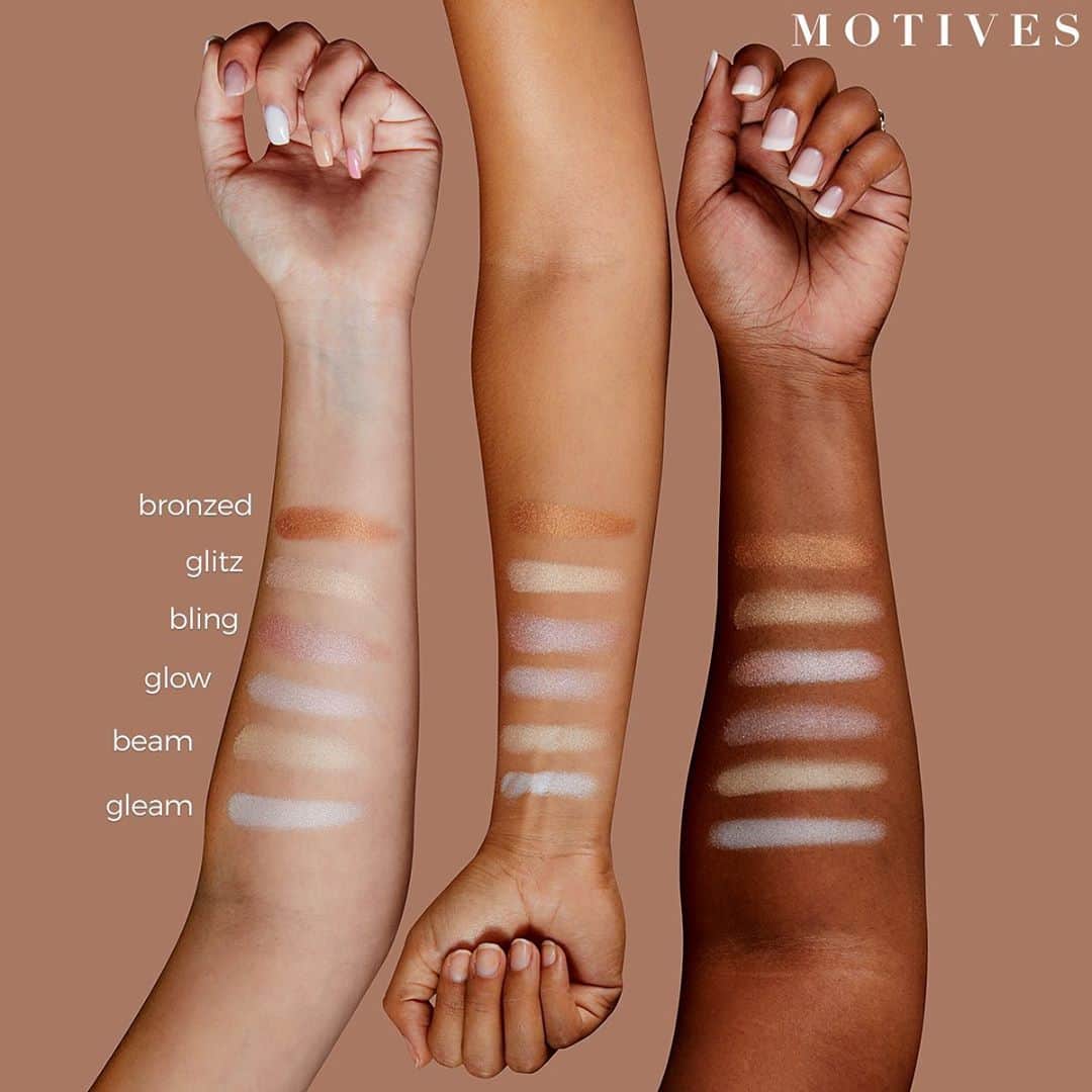 Motives Cosmeticsさんのインスタグラム写真 - (Motives CosmeticsInstagram)「✨THAT GLOW THO✨ Highlight Palette is packed with 6 stunning shimmer highlights that will flatter any skin tone.  Which shade are you most excited to glow with first?!   Tap👆 to pre-order now!」11月7日 0時02分 - motivescosmetics