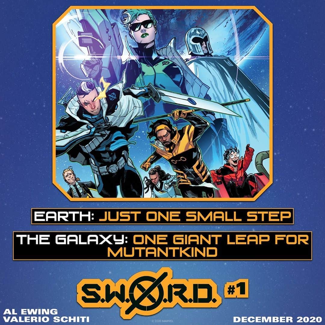 Marvel Entertainmentさんのインスタグラム写真 - (Marvel EntertainmentInstagram)「Earth: Just one small step. The Galaxy: One giant leap for mutantkind.  "S.W.O.R.D." #1 launches this December!」11月7日 0時24分 - marvel