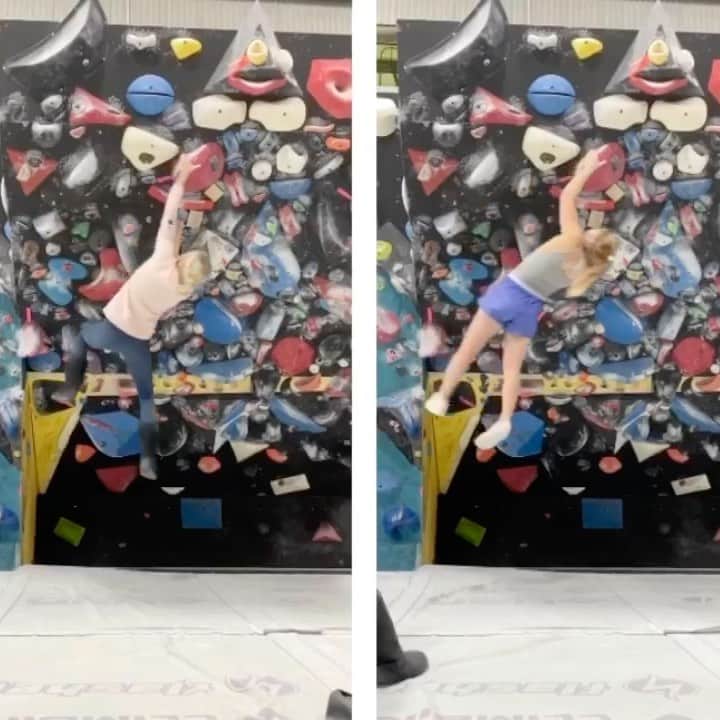 シエラ・ブレア・コイルのインスタグラム：「Fail Friday 🥳 @thea_climbs」