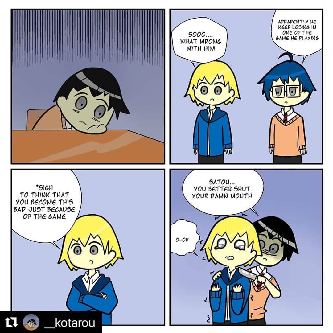 Koleksi Komik Malaysiaさんのインスタグラム写真 - (Koleksi Komik MalaysiaInstagram)「#Repost @__kotarou with @make_repost ・・・ *angry gamer noise . Follow @__kotarou . . . #oc #originalart #koleksikomikmalaysia #anime #manga #malaysia #animearts #artwork #mangadrawings」11月7日 0時43分 - tokkmungg_exclusive