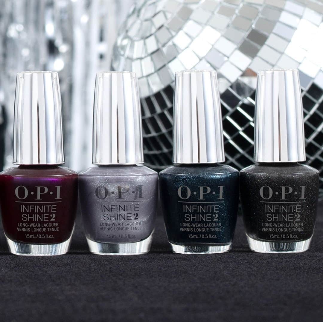 OPIさんのインスタグラム写真 - (OPIInstagram)「Make a bold statement with these four shades from #OPIShineBright. Which one is your fave? 📸: #Let'sTakeAnElfie , ⭐#TinselTinselLilStar,😴 #ToAllAGoodnight, or 💖#HeartAndCoal?	  	   #OPIObsessed #ColorIsTheAnswer #NOTD #NailSwag #NailsOfInstagram #NailsOnFleek #NailPolish #Nails #OPI」11月7日 1時00分 - opi