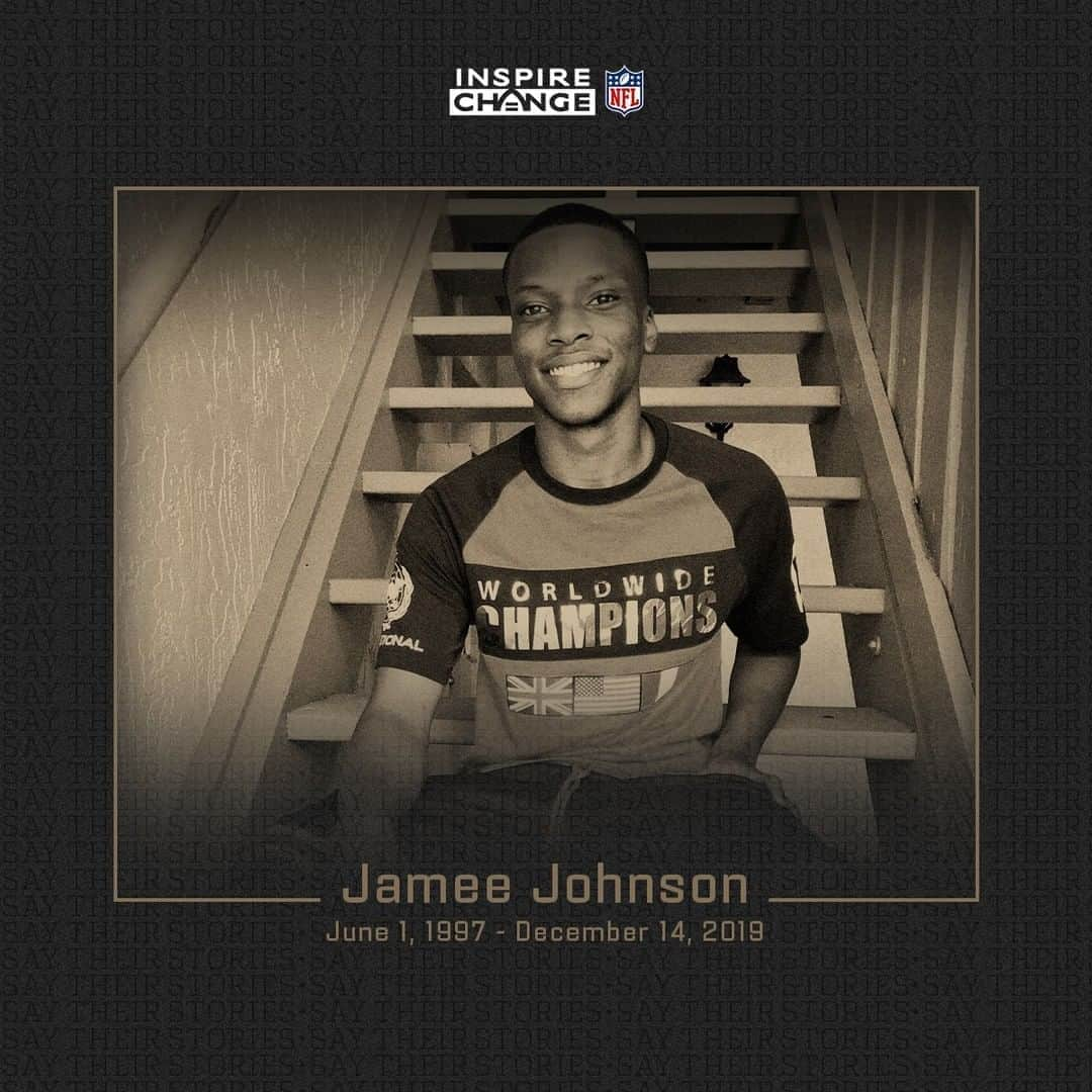 NFLさんのインスタグラム写真 - (NFLInstagram)「Say His Name: Jamee Johnson #SayTheirStories」11月7日 1時00分 - nfl