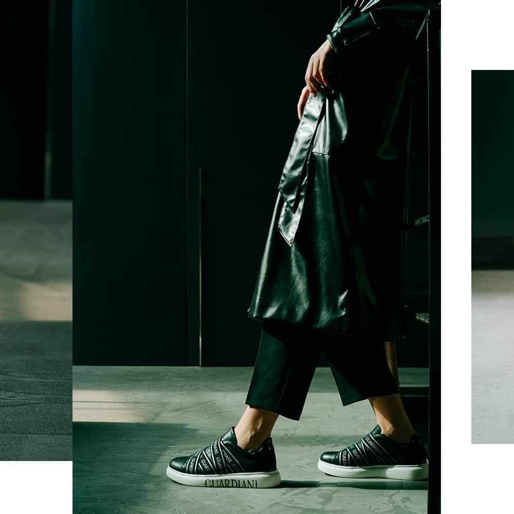 アルベルトガルディアーニのインスタグラム：「Leather Weather.⁣ #Guardiani #WomenShoes」