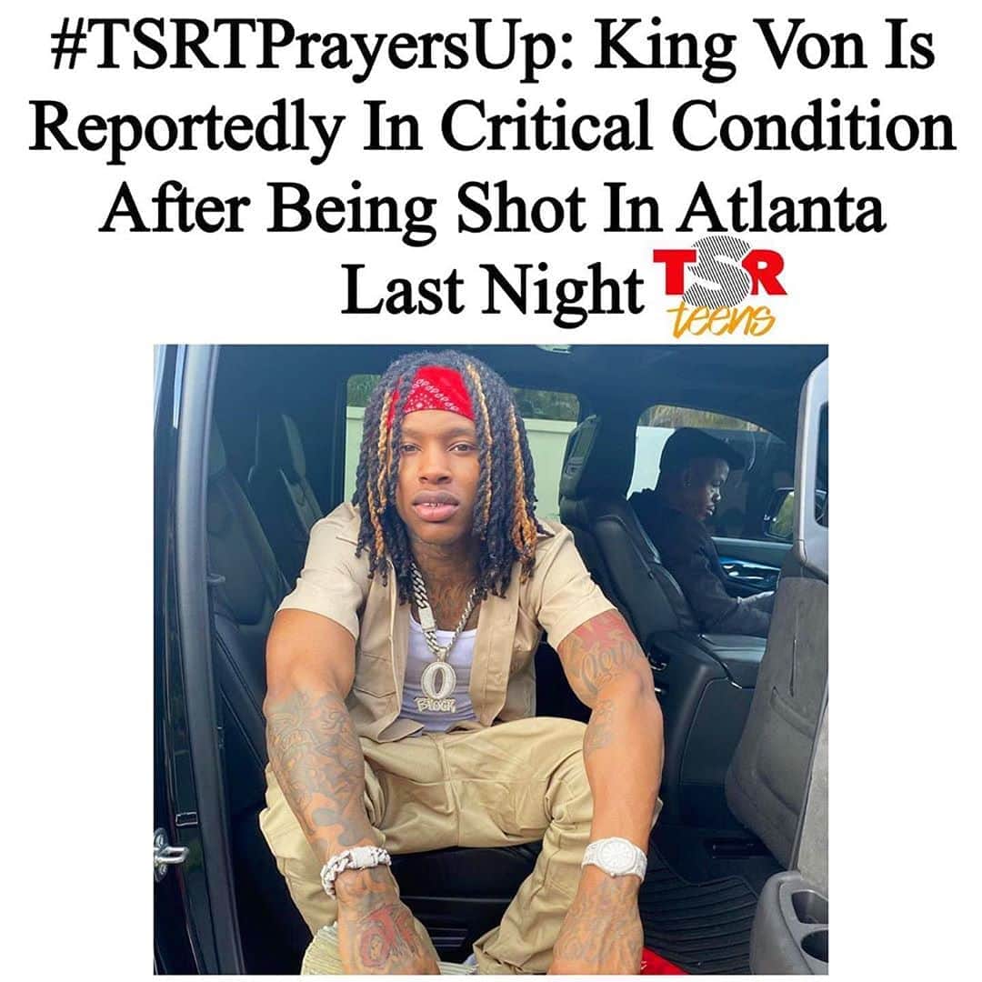 ファンクマスター・フレックスのインスタグラム：「Please everyone send prayers and good energy! @kingvonfrmdao  @100kmgmt」