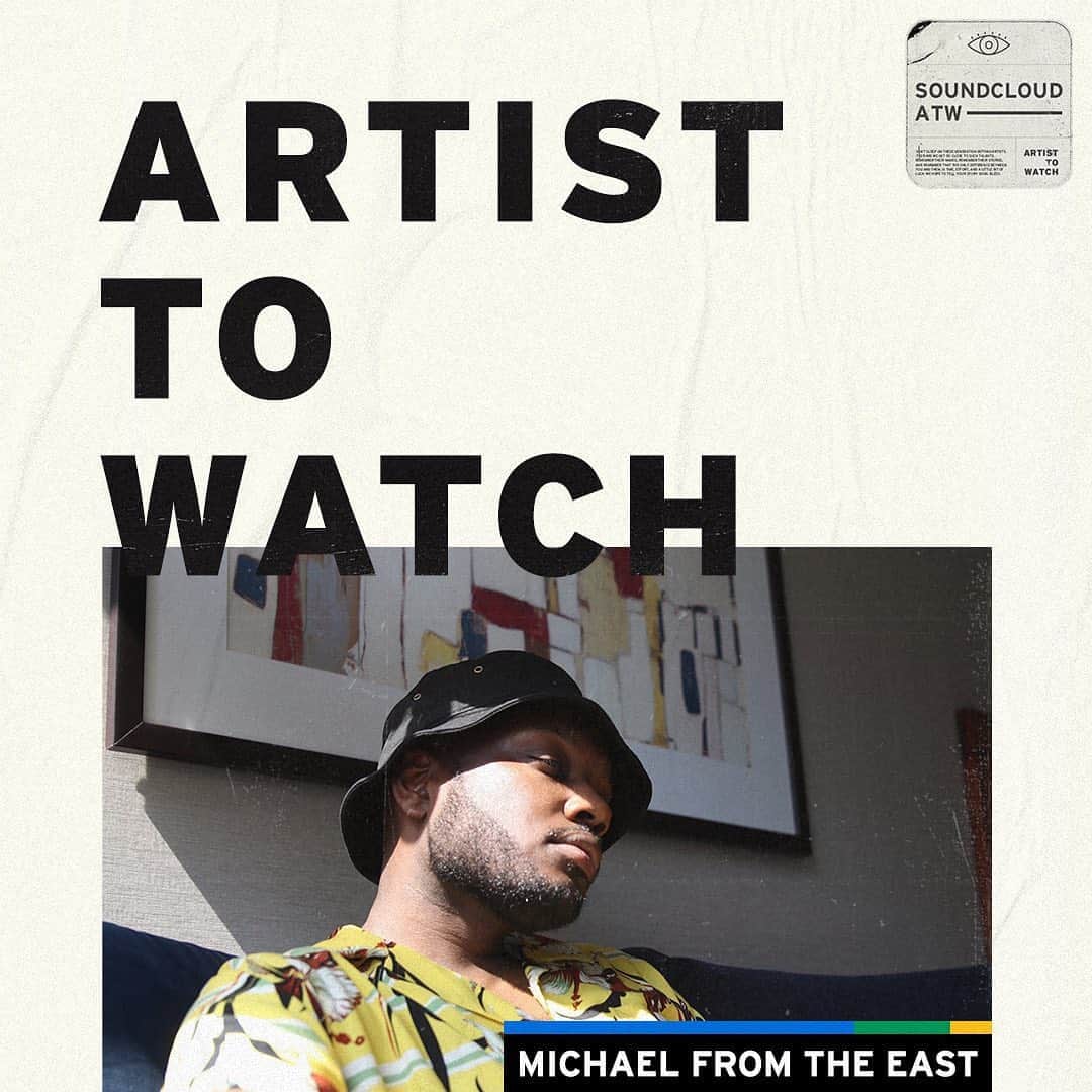 サウンドクラウドのインスタグラム：「#ATW this week is  Harlem native @michaelfromtheeast.⁠⠀ ⁠⠀ Check out “Lie To Me” at the link in bio!」