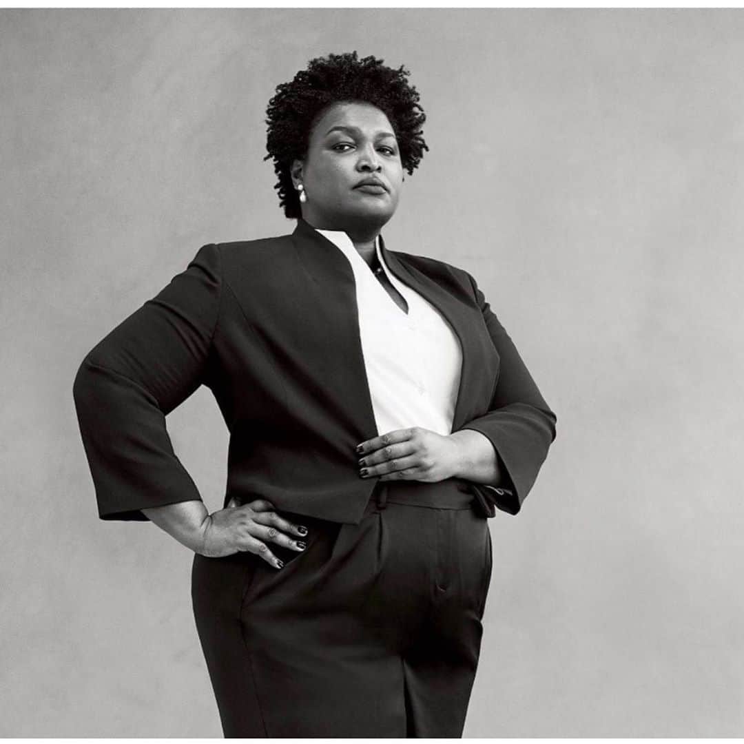 ベス・ベアーズのインスタグラム：「Queen. Thank you @staceyabrams . #blacklivesmatter @joebiden @kamalaharris #bidenharris2020」
