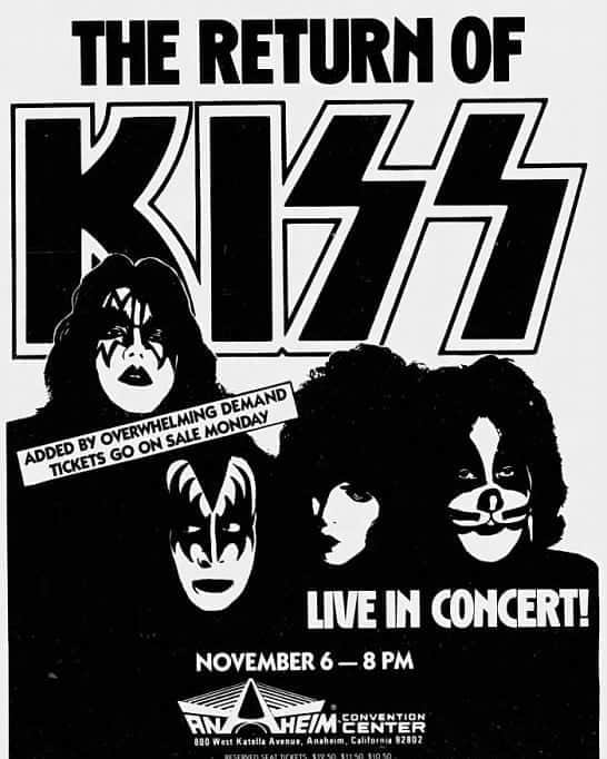 KISSさんのインスタグラム写真 - (KISSInstagram)「#FlashbackFriday November 6, 1979 - #KISS rocked the Anaheim Convention Center in #Anaheim, California. #Dynasty」11月7日 1時46分 - kissonline