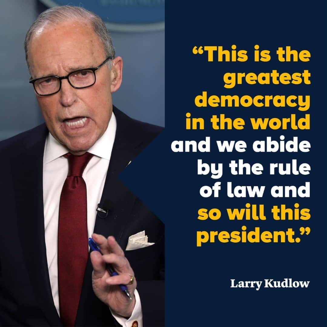 CNBCさんのインスタグラム写真 - (CNBCInstagram)「President Donald Trump has no plans to give up on his fight for reelection, even as Joe Biden jumps into the lead in make-or-break states, says top White House economic advisor Larry Kudlow.⁠ ⁠ Kudlow said he spoke with Trump "a little bit this morning," and assured that "the president intends to fight." Trump "wants to make sure the ballots are counted legally," Kudlow said, echoing the rhetoric of the president, who has launched allegations of voter fraud without evidence and whose campaign has filed lawsuits in numerous key states.⁠ ⁠ But if Trump loses, Kudlow said he believes "there will be a peaceful transfer of power."⁠ ⁠ More election updates at the link in bio.」11月7日 4時02分 - cnbc