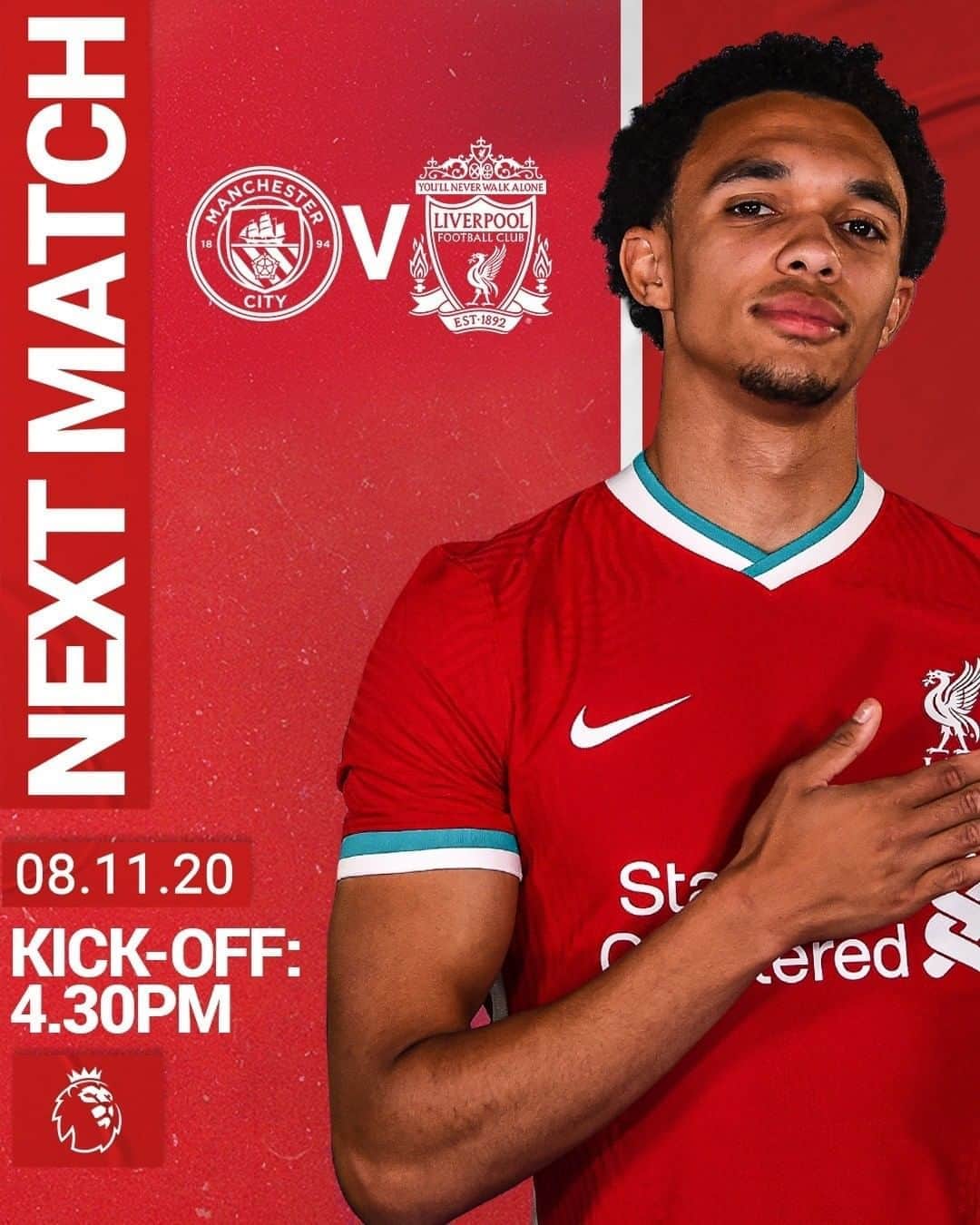 リヴァプールFCさんのインスタグラム写真 - (リヴァプールFCInstagram)「⏳ Soon. #MCILIV #LFC #LiverpoolFC #Liverpool #PremierLeague」11月7日 4時03分 - liverpoolfc