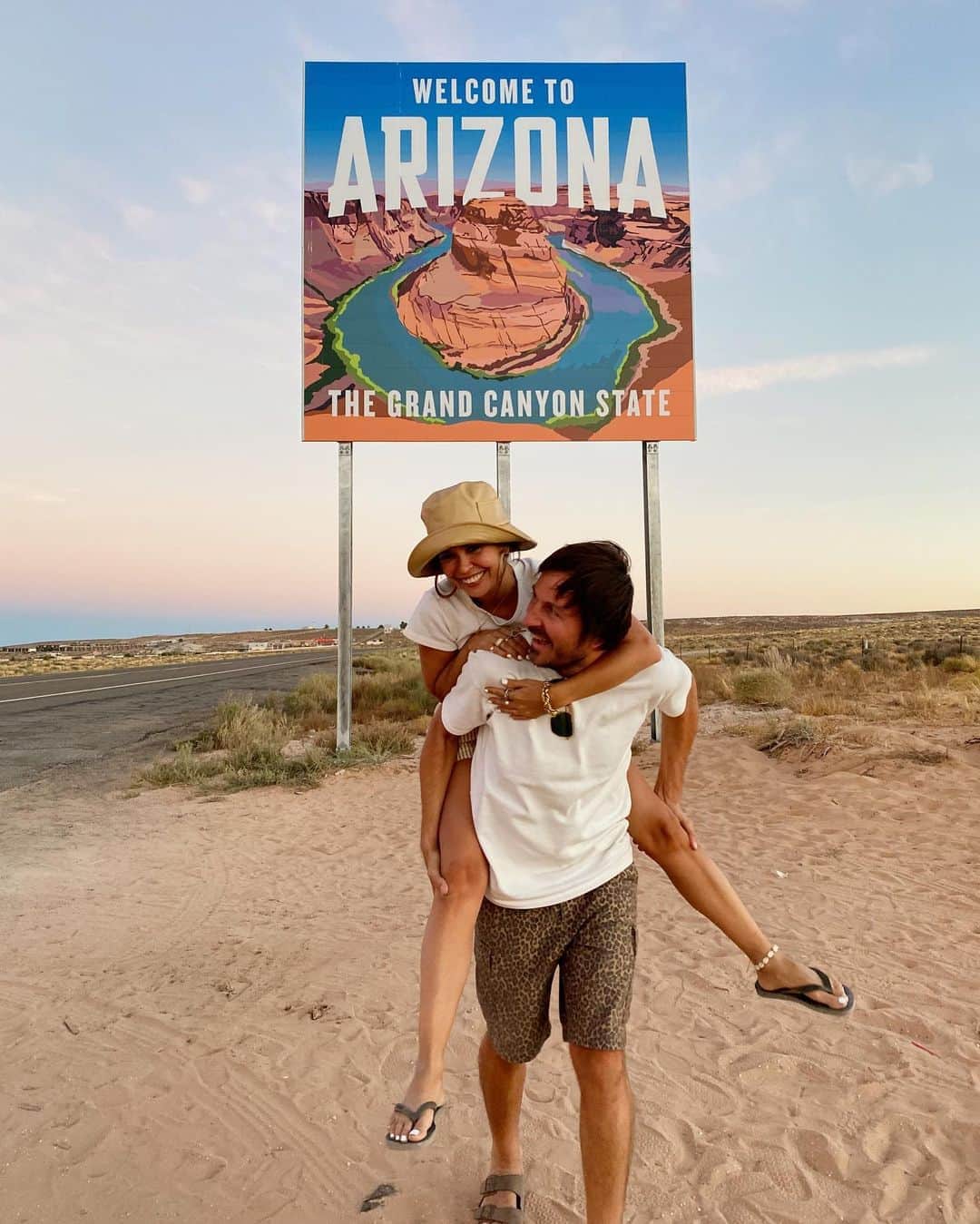 Collage Vintageのインスタグラム：「Road tripping with you is the best medicine @diegoanciano 🥰 Cant wait for more small getaways to discover beautiful landscapes and laugh together.」