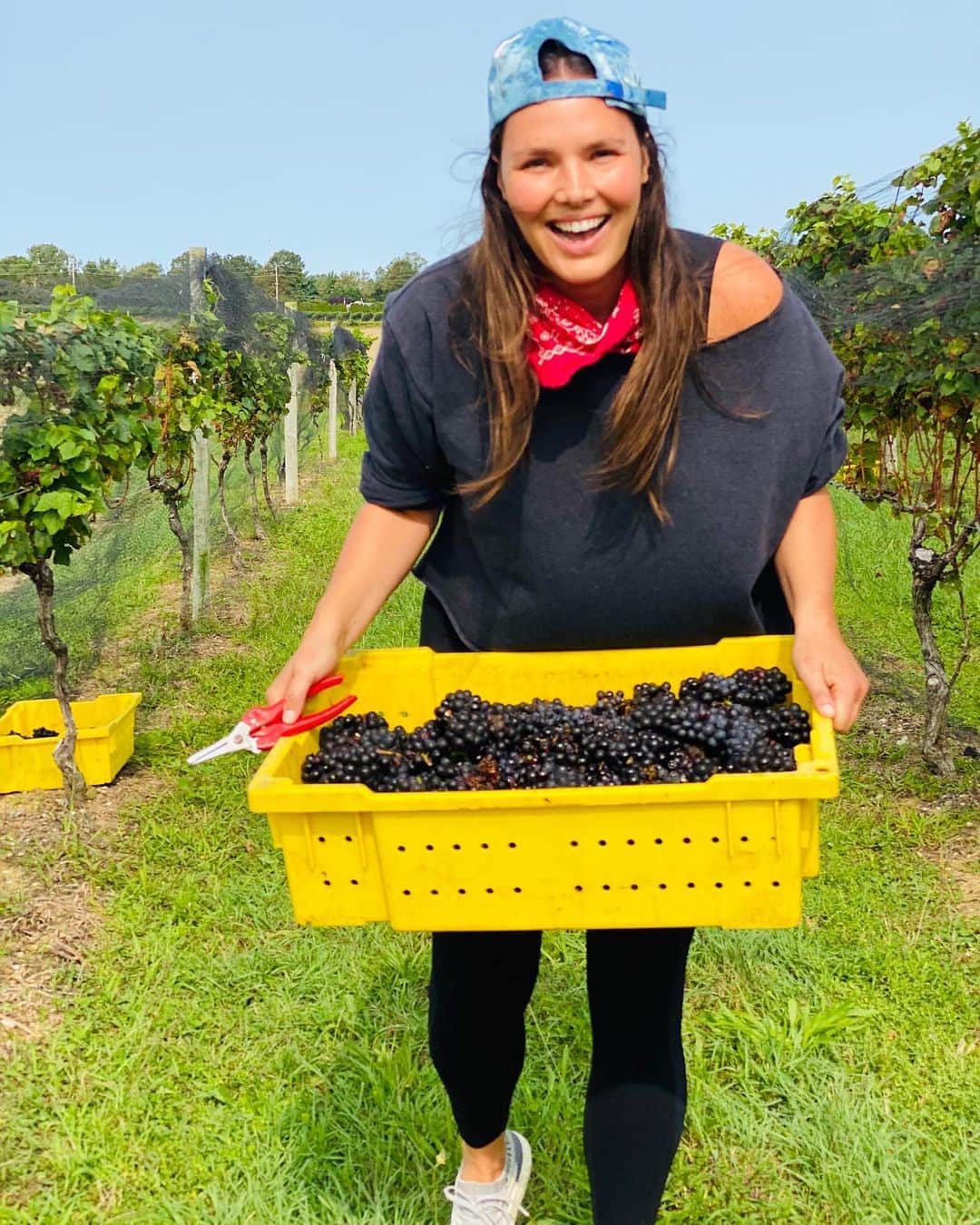 キャンディス・ハフィーンのインスタグラム：「Listen baby, if you need me call me, no matter where you are, no matter how far....I’ll bring the wine. 😉 Happy Friday!」