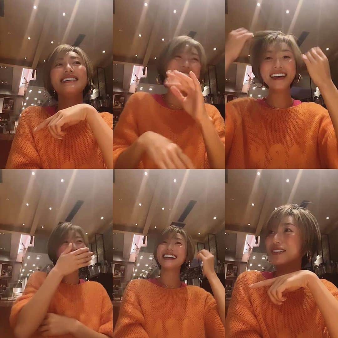 &mのインスタグラム：「ɢ०ᵒᒄ ʍᵒ🐮~ʳᐢⁱᐢᵍ⸝⸝‼︎ 今日はめちゃくちゃぐっすり寝られちゃったー✨ 昨日もわらったわらった😆 m's、ちーちゃん、ゆみちゃん、まりつん ありがとうー🧡💛💗」