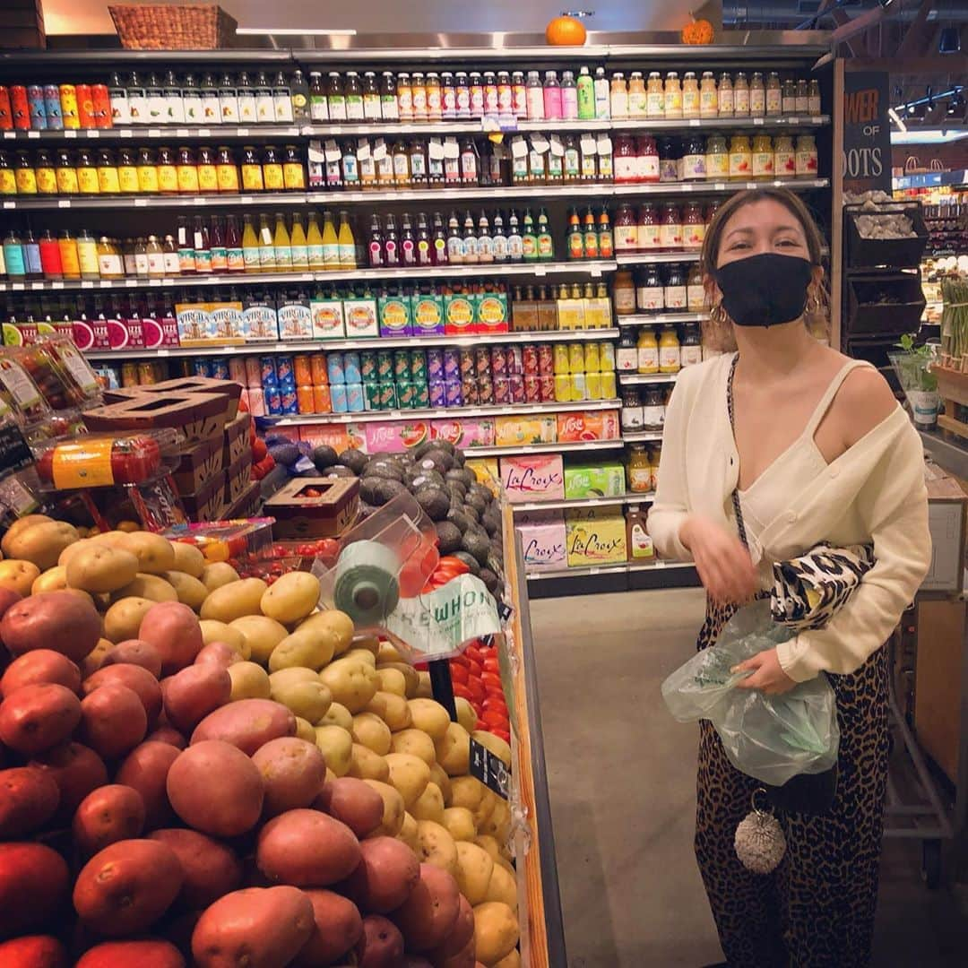 岩堀せりさんのインスタグラム写真 - (岩堀せりInstagram)「綺麗に並んでる🍅🥑🥕🥦🧅🥒🥔」11月7日 7時48分 - iwahoriseri