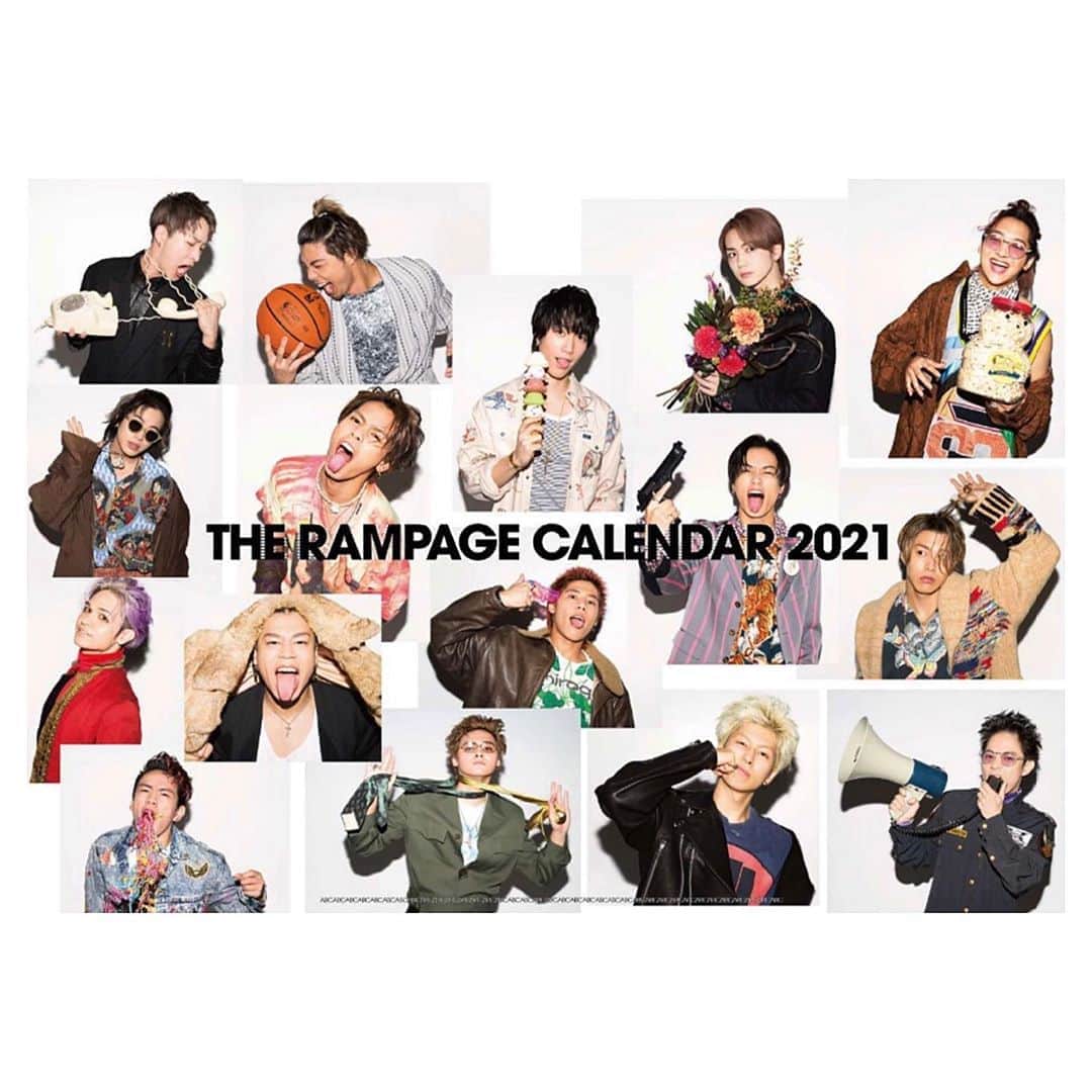 新田桂一のインスタグラム：「THE RAMPAGE from EXILE TRIBEの 2021年カレンダーを撮りました。 中ページはすごい事になってますよ。撮影めちゃくちゃ楽しかったです。スタッフの皆様ありがとうございました😊早く中ページを見せたいなー！  STY @hiroakiyama   #THERAMPAGE」