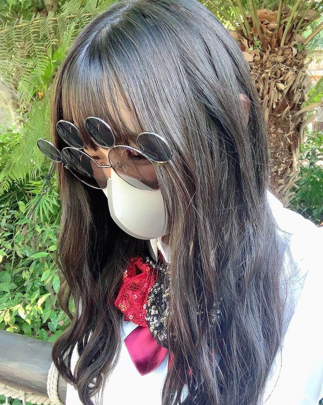平野夢来（ゆぴぴ）のインスタグラム：「👧🏿」