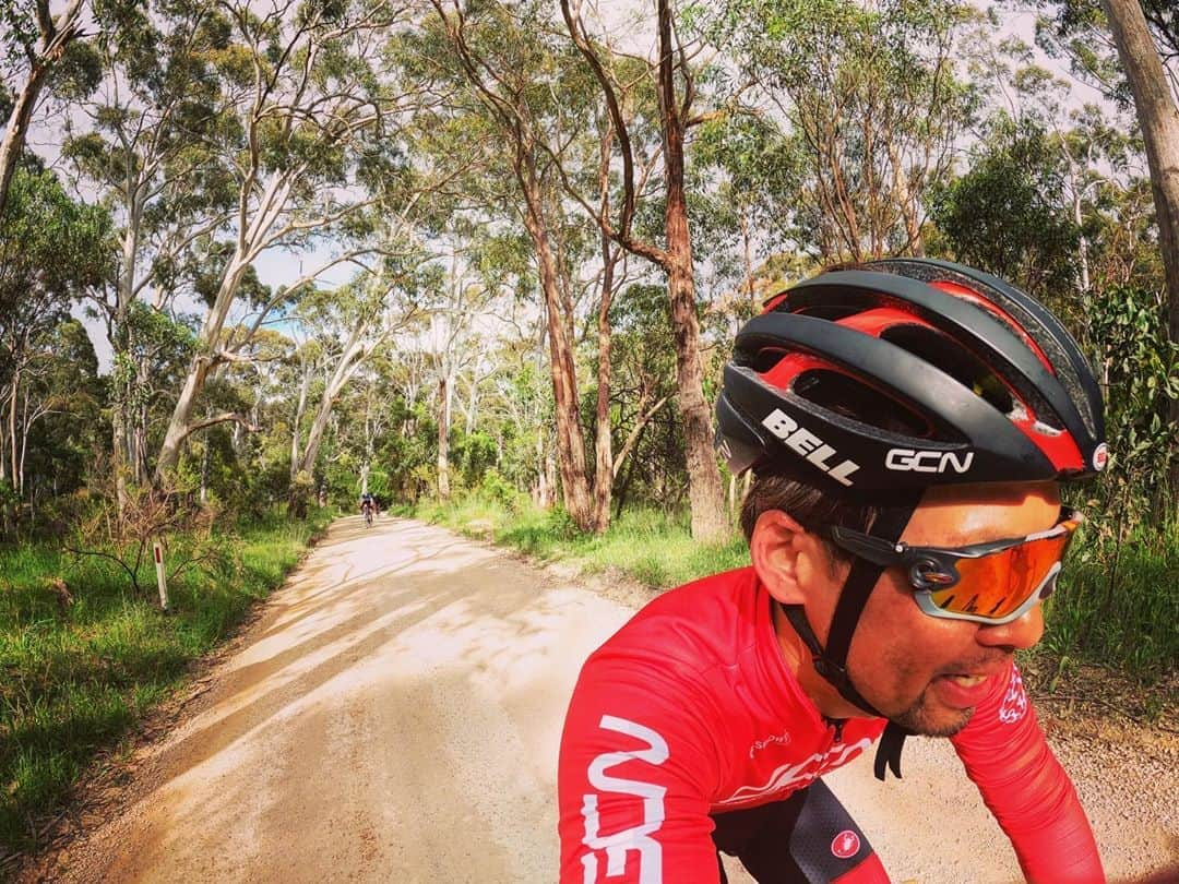 土井雪広のインスタグラム：「Saturday morning ride🚲🇦🇺 #australia #adelaide #cycling #gcn #keepontraining」