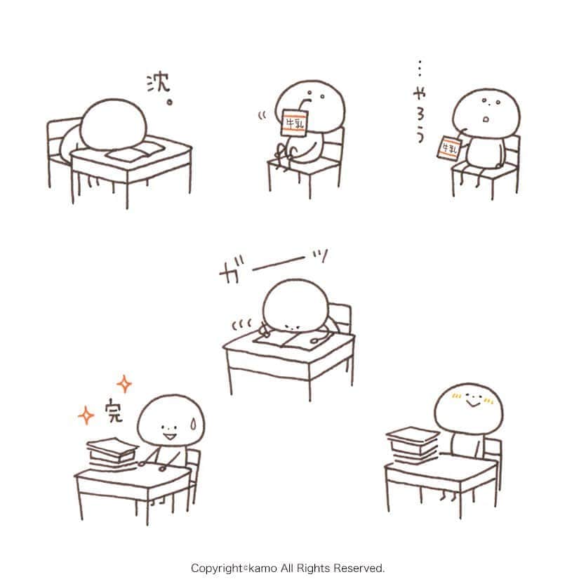 カモさんのインスタグラム写真 カモinstagram かわいい棒人間 お勉強ver 静止画です 棒人間 勉強 Study イラスト Illustration ボールペンイラスト Illustratorkamo 4 5枚目 おまけ ウサギタケは隠すことを覚えた ウサギタケ Usagitake 11月7日 10時00分