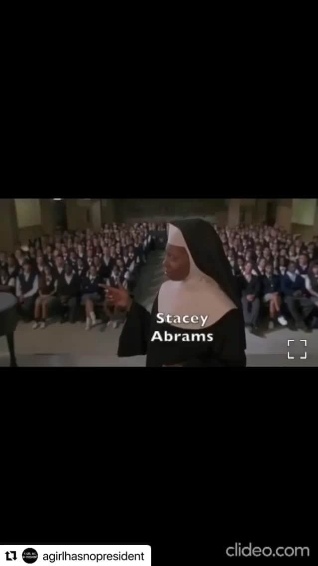 レイ・アレンのインスタグラム：「Oh Happy Day! #bidenharris2020 #staceyabrams #sisteract #cancelallredhats #thankyoustaceyabrams #lalalalalalalala」