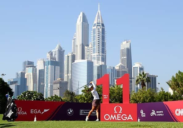 リディア・コさんのインスタグラム写真 - (リディア・コInstagram)「From the skyline to night golf under floodlights, had an unbelievable experience @omegagolfdubai !!! Thank you so much for having me ❤️」11月7日 13時05分 - lydsko