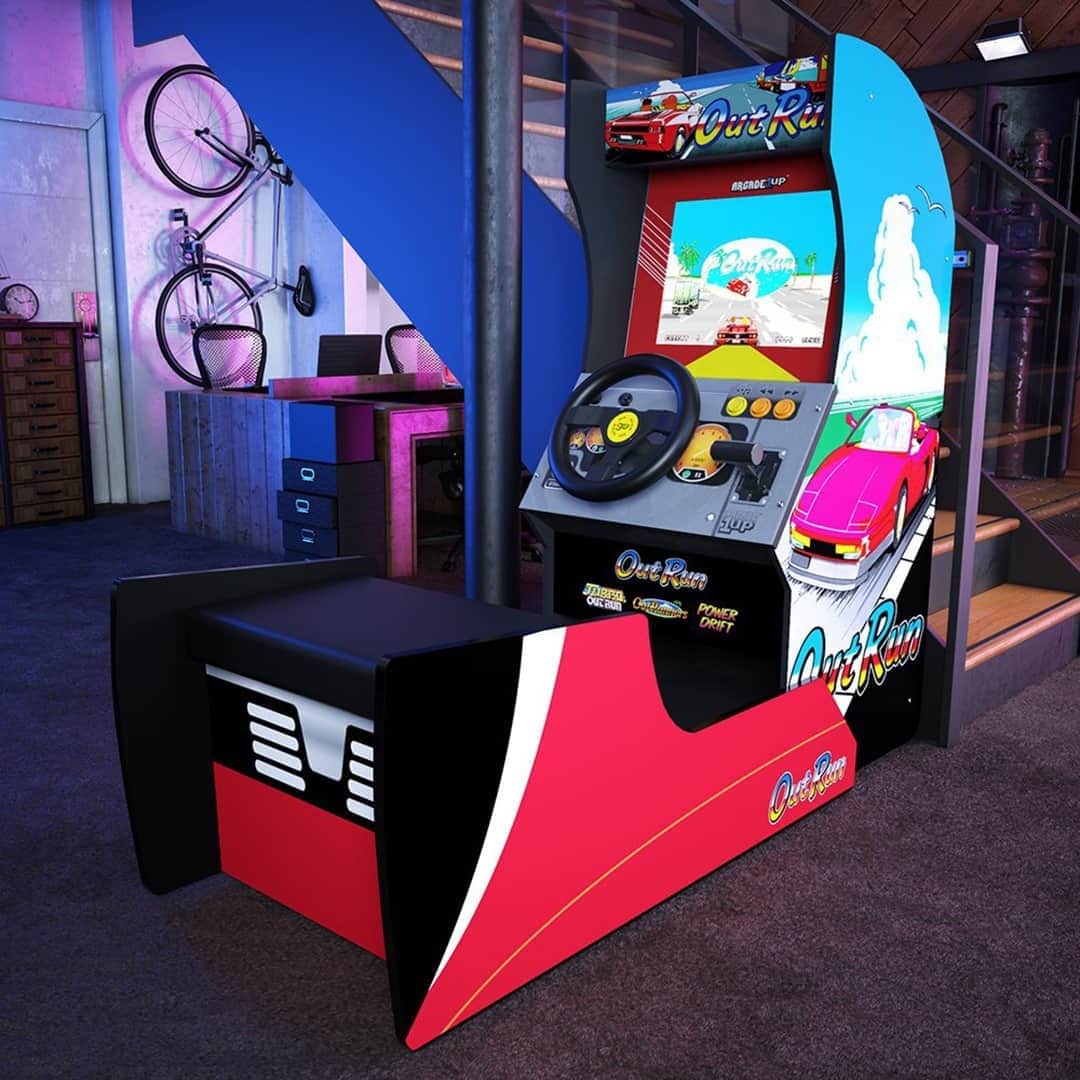 HYPEBEASTさんのインスタグラム写真 - (HYPEBEASTInstagram)「@hypebeastgaming: @arcade1upofficial is debuting its very first driving cabinet. Adding Sega‘s 1986 title ‘OutRun’ to its expansive catalog, the cabinet comes with standard driving elements, a light-up marquee, a 17-inch color LCD screen, dual speakers, a glossy protective control deck cover, and large ‘OutRun’ graphics Players will also get to explore titles such as ‘Turbo OutRun,’ ‘OutRunners,’ and ‘Power Drift.’ Pre-order yours now on Arcade1Up’s website for $500 USD.⁠ Photo: Arcade1Up」11月7日 13時30分 - hypebeast