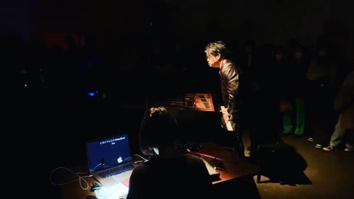 渋谷慶一郎のインスタグラム：「Phew+Keiichiro Shibuya 2020.10.31」