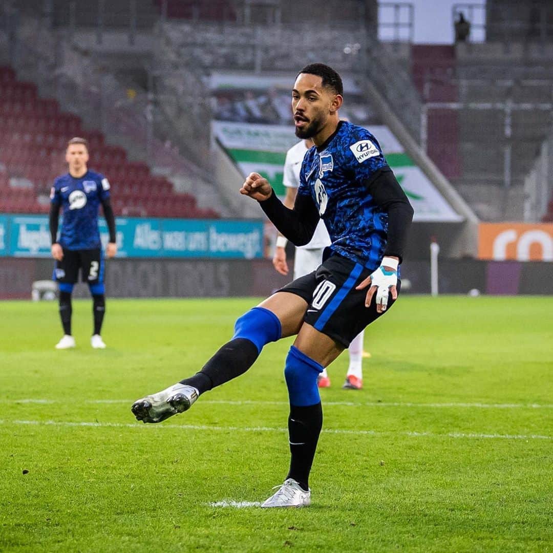 ヘルタ・ベルリンのインスタグラム：「Führungstreffer: ✔️ . . #FCSBSC #HaHoHe #herthabsc」