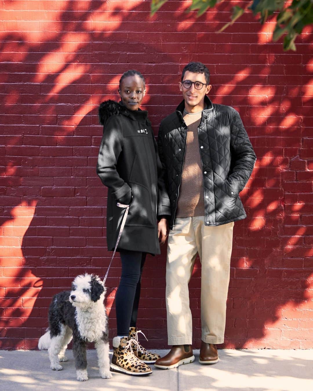 Cole Haanのインスタグラム：「A very good walk with your very good boy is best done in very good shoes.」