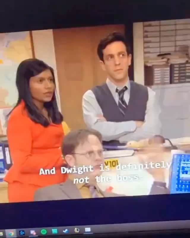 ミンディ・カリングのインスタグラム：「Dunder Mifflin, the People Person’s Paper People (via @ava @emanthecreator)」