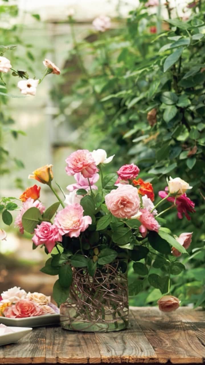 雑誌『花時間』のインスタグラム
