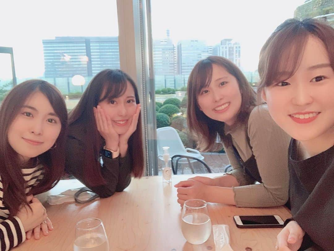 上野瑚子のインスタグラム：「同期女子会♡ ポールポキューズからの日比谷ミッドタウン楽しかったあପ(⑅ˊᵕˋ⑅)ଓ . . . #銀座 #日比谷 #ポールボキューズ #ブラッスリーポールボキューズ銀座 #ginza #日比谷ミッドタウン #女子会 #女子会ランチ #hibiya #同期」