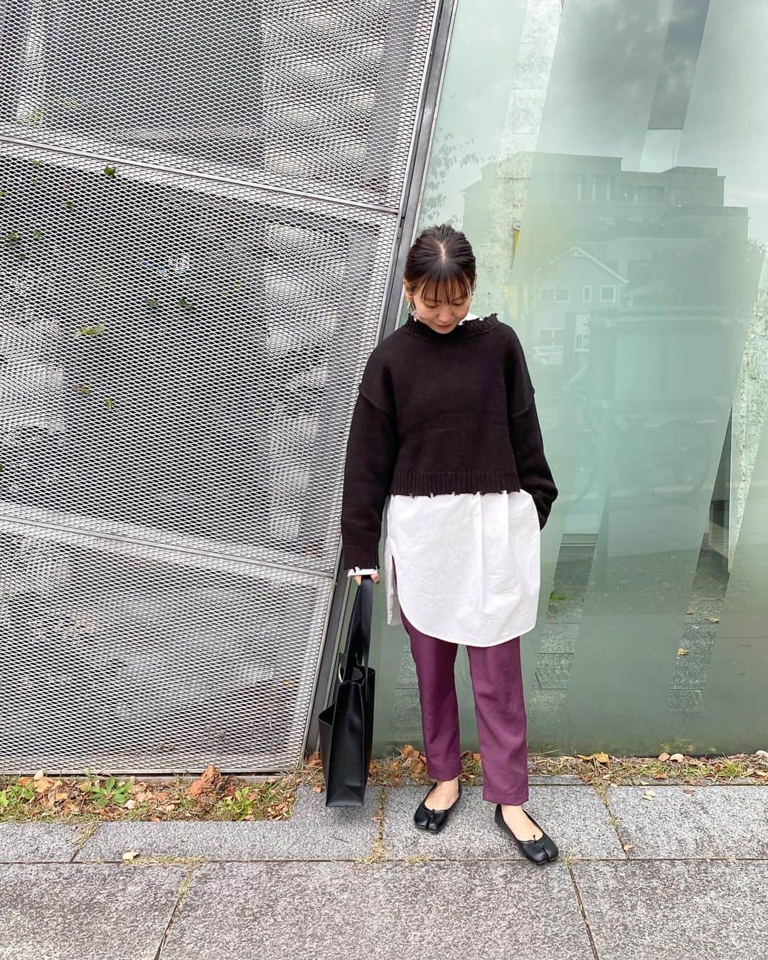 natsumi ♥︎さんのインスタグラム写真 - (natsumi ♥︎Instagram)「2020/11/07 . . 今日は待ちに待った iPhone12Proが届きました！ 昼過ぎにやっとバックアップが 終わったので、まだ移行してません。 新機種楽しみ〜❤️  午後は公園に行ってプラプラ。 夕陽が綺麗で気持ちよかったぁ〜☺️ . . . @rectangle_official の #ダメージクロップドニット  裾や袖のダメージ加工が可愛い💗 短め丈だからシャツとのレイヤードがオススメです✨  zozotownで¥1000offクーポン出てましたよ😊  . .  #rectangle_official #rectangle_code #rectangle #レクタングル」11月7日 18時11分 - natsu420