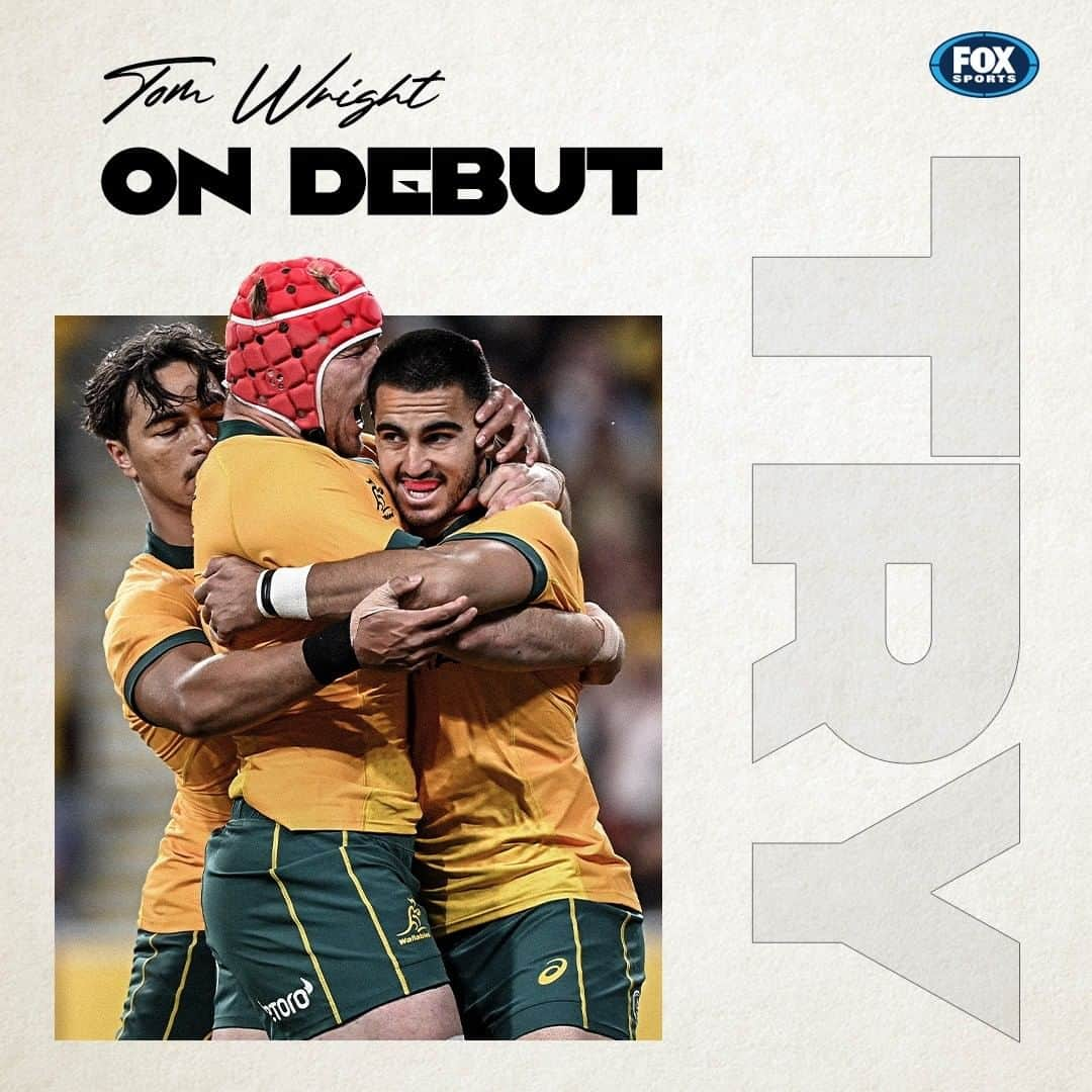 FOX・スポーツ・ラグビーのインスタグラム：「What a game this guy is having 💪  #BledisloeCup」