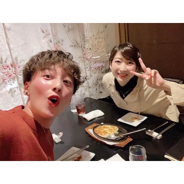のインスタグラム：「* ずーっと会いたかった人に会えた🥰 YouTuber&TikTokerのひなたちゃん✌︎ ほんとに初対面ですかレベルに盛り上がって楽しかった😂◎ #サンサンブラザーズ #いもむしひなた」