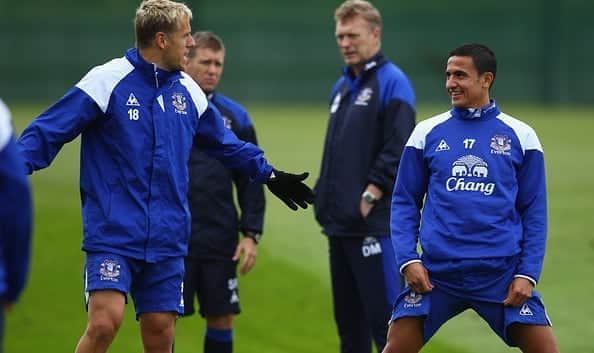 ティム・ケーヒルのインスタグラム：「💙💯⚽」