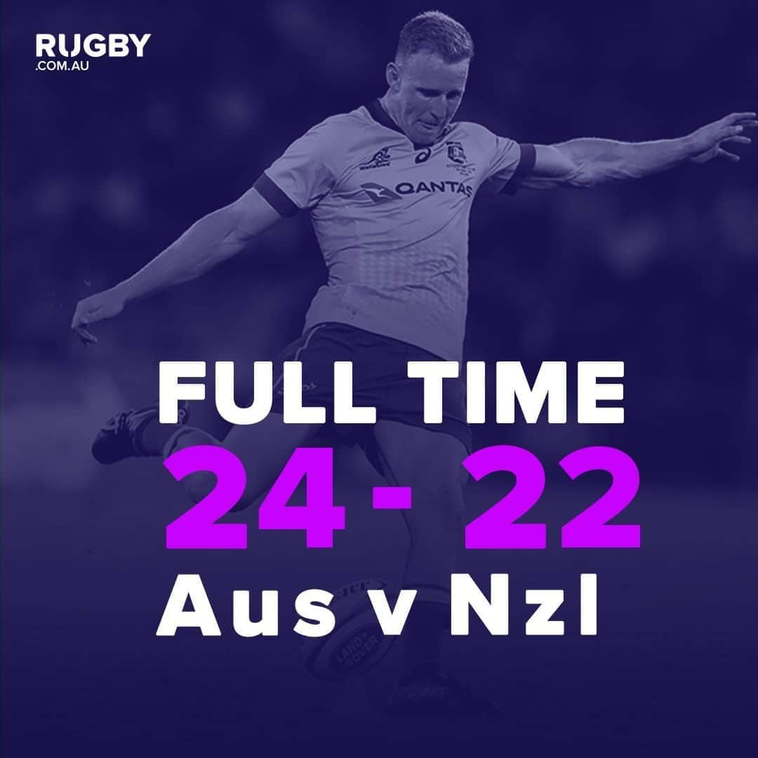 ラグビーオーストラリア代表さんのインスタグラム写真 - (ラグビーオーストラリア代表Instagram)「🦘The #Wallabies have claimed their first win of 2020⠀ ⠀ #AUSvNZL #BledisloeCup #TriNations」11月7日 19時53分 - rugbycomau