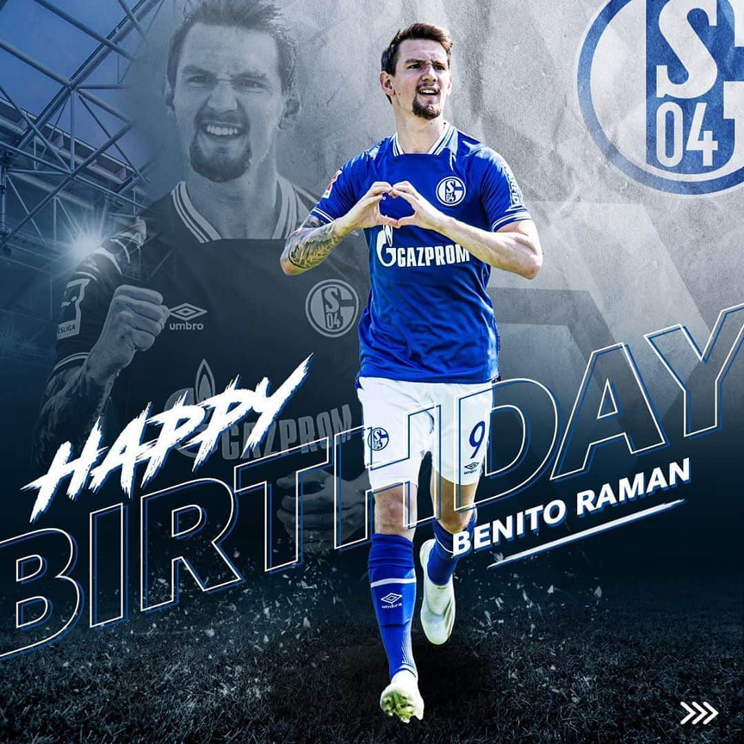 シャルケ04さんのインスタグラム写真 - (シャルケ04Instagram)「HAPPY BIRTHDAY, @ramanbenito! 🎉 . . #Schalke #S04 #Knappen #Football #Soccer #Birthday #BirthdayBoy #WirLebenDich #🔵⚪️」11月7日 20時08分 - s04